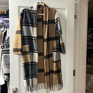 Plaid Duster/Coat